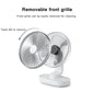 Rotation Desktop Rechargeable Fan