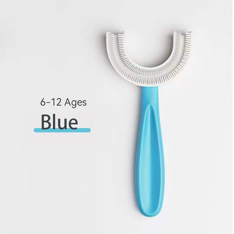 Baby Toothbrush Children 360 Degree U-shaped Child Toothbrush