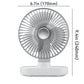Rotation Desktop Rechargeable Fan