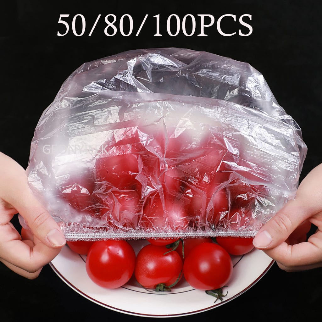 100pcs Reusable Food Storage Covers