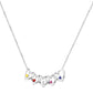Heart of Love Birthstone Necklace for lover