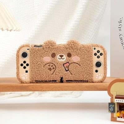 Cute Plush Switch OLED Case