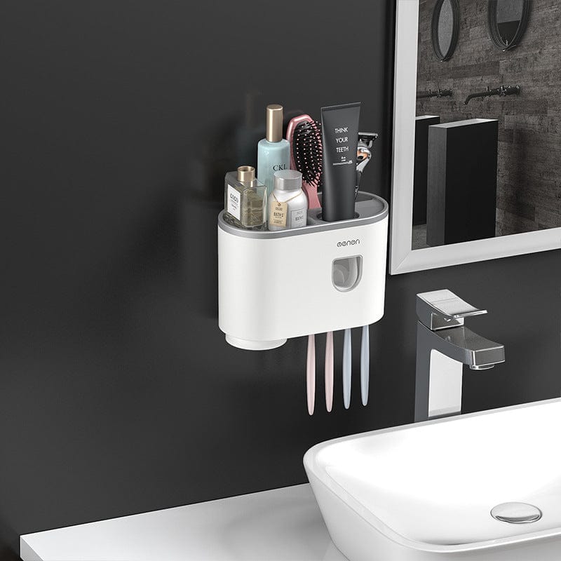 Toothbrush Holder Automatic Toothpaste Squeezer