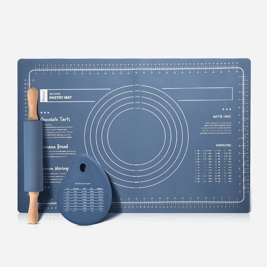 Silicone Baking Mat Non Slip Pastry Mat with Measurement