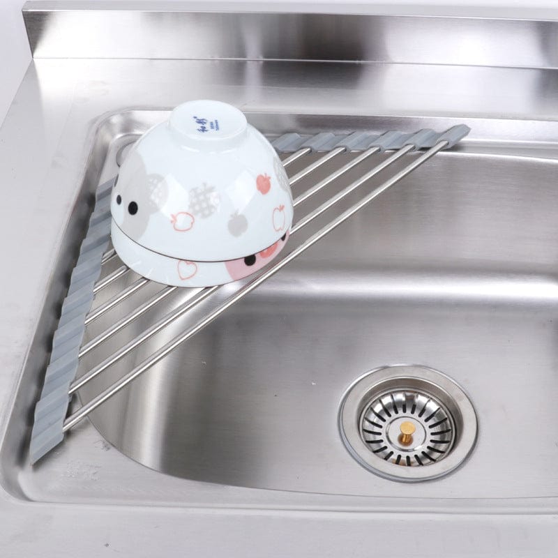 Triangle Sink Drain Dish Drying Rack – smarthome999