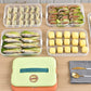 Stackable Freezer Storage Containers - Tray to Keep Fruits, Vegetables, Meat