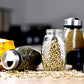 Spice Storage Jar Flavouring Dispenser Organizer Rack