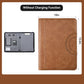 Multifunction Leather Notebook Briefcase with phone charger